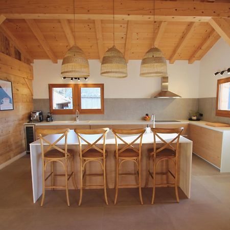 Chez Nonna - Charmant Demi-Chalet A La Montagne Notre-Dame-de-Bellecombe Esterno foto
