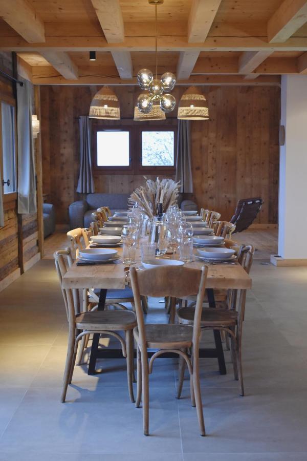 Chez Nonna - Charmant Demi-Chalet A La Montagne Notre-Dame-de-Bellecombe Esterno foto