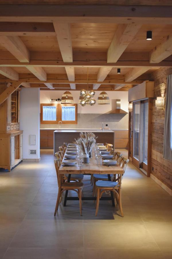 Chez Nonna - Charmant Demi-Chalet A La Montagne Notre-Dame-de-Bellecombe Esterno foto
