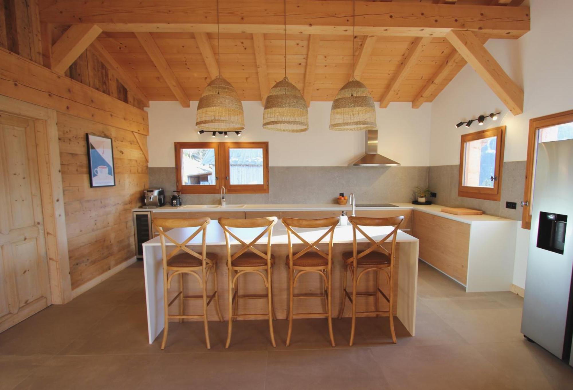 Chez Nonna - Charmant Demi-Chalet A La Montagne Notre-Dame-de-Bellecombe Esterno foto
